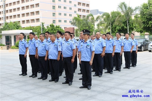 通過專業(yè)的廣東保安公司培訓(xùn)計劃，退伍軍人們都是精英