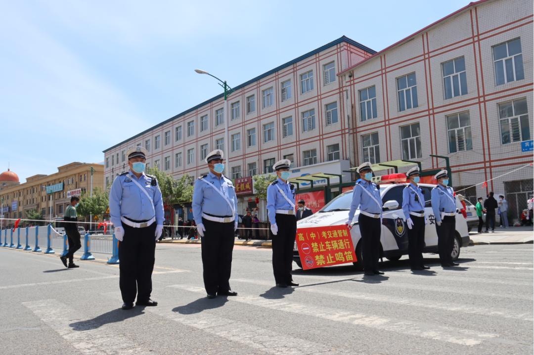 各地公安機(jī)關(guān)全力做好高考安保工作，全國萬余考點(diǎn)秩序井然